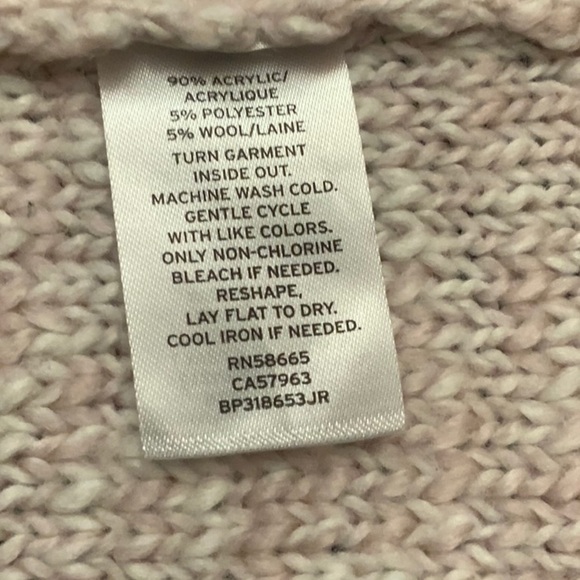 bp light pink open front cardigan. Size M - Picture 6 of 6